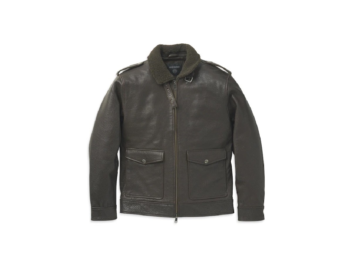 Auer Sherpa Collar Leather Jacket para hombre de Harley-Davidson. (Precio: 720 euros)