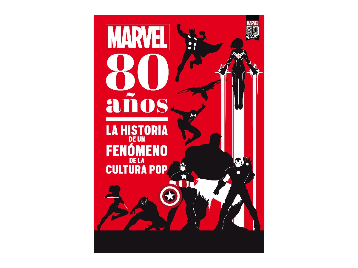 Libro ‘Marvel 80 años’ de Planeta Cómic. (Precio 21,95 euros)