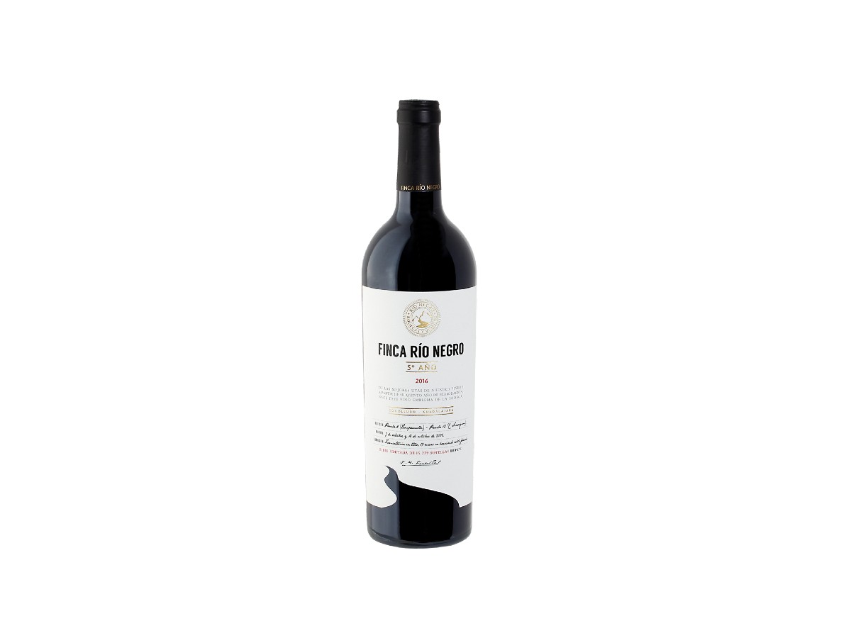 Tinto de edición limitada Rio Negro FRN 5º Año 2016. (Precio 28 euros)