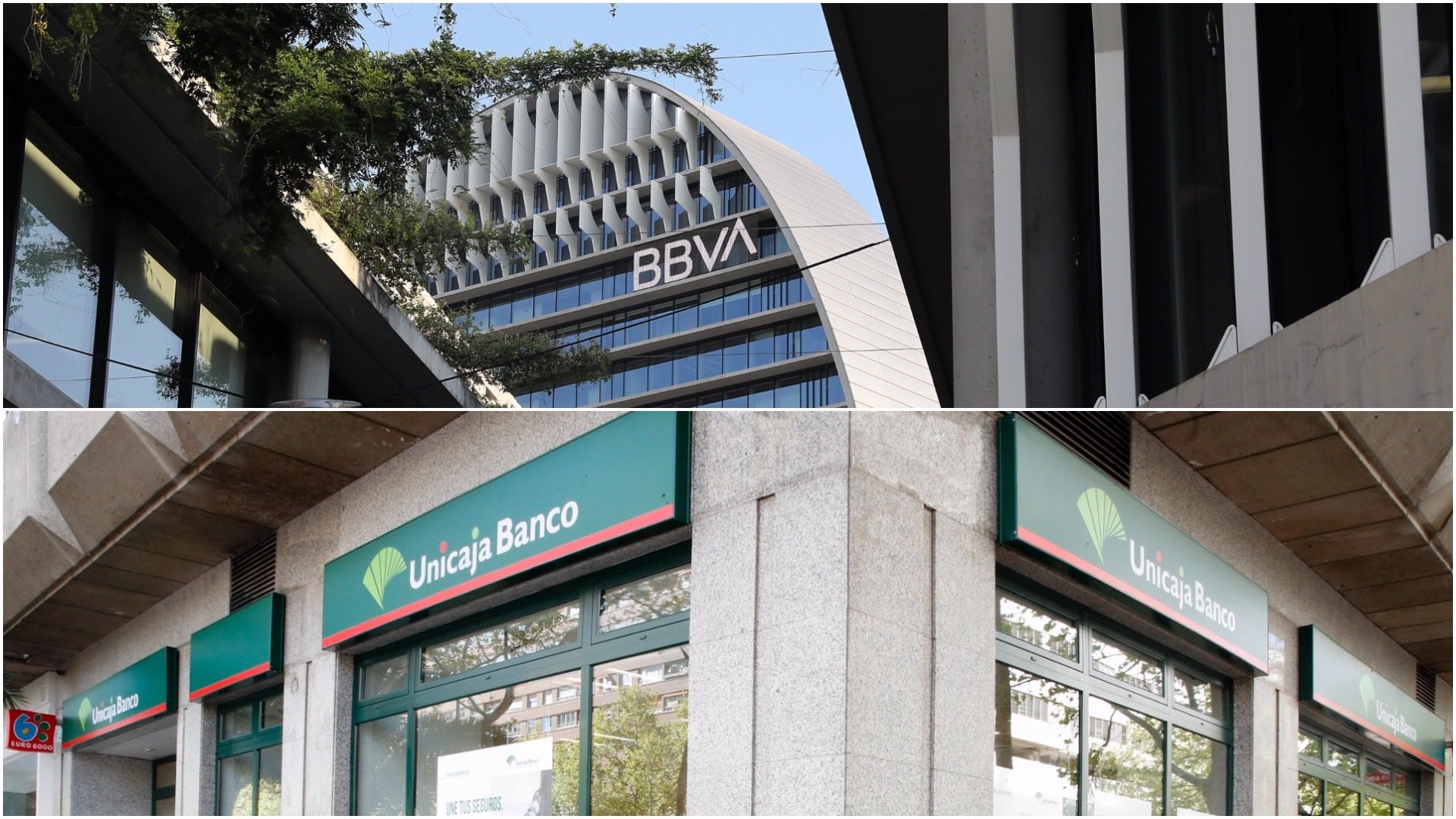 La cifra | BBVA y Unicaja Banco repartirán mañana en torno a 1.600 millones de euros en dividendos