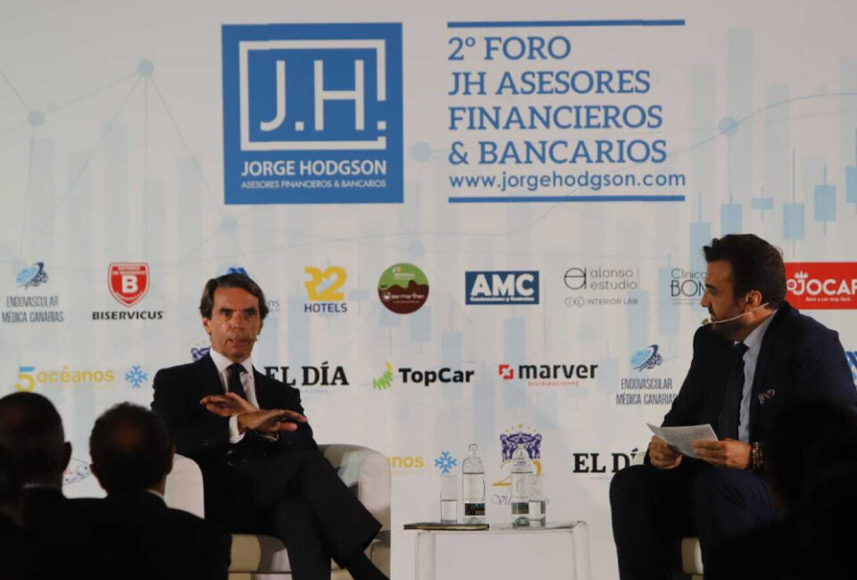 JH Asesores Financieros celebra su II Foro con José María Aznar