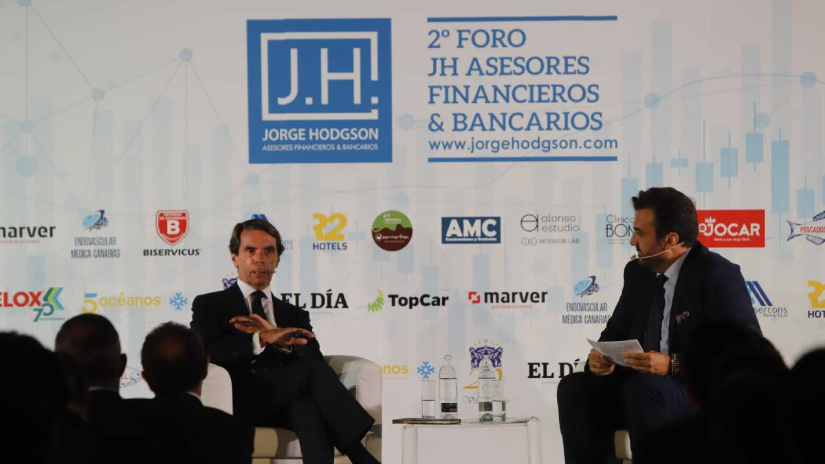 JH Asesores Financieros celebra su II Foro con José María Aznar