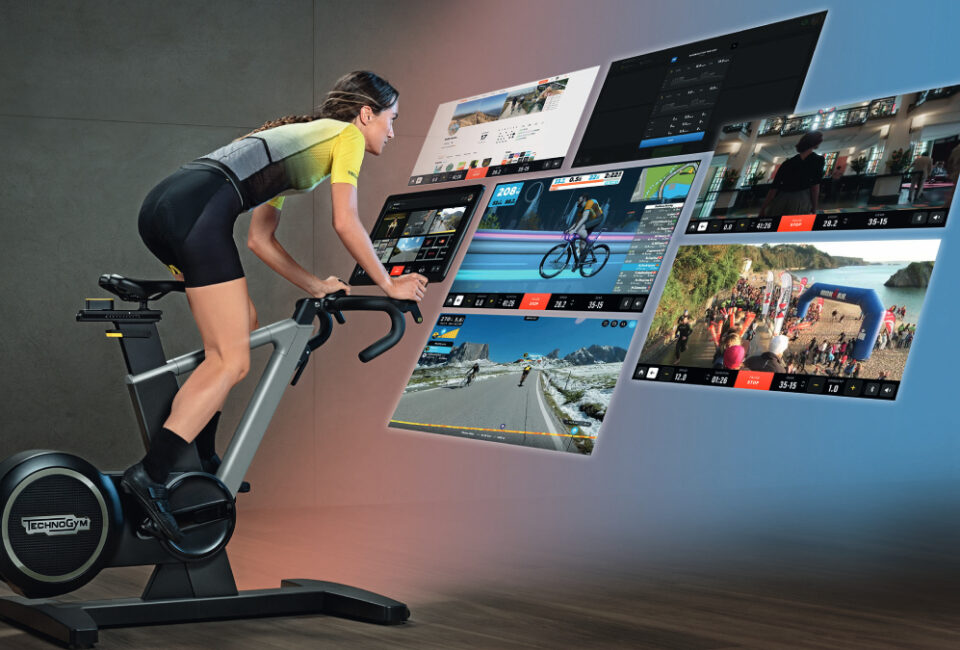 Technogym Ride, la primera bicicleta indoor conectada a las aplicaciones más famosas de ciclismo