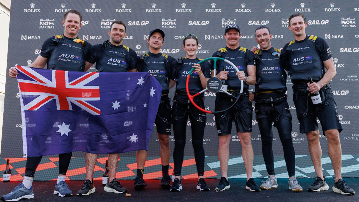 Australia se dirige a su tercer campeonato consecutivo de SailGP