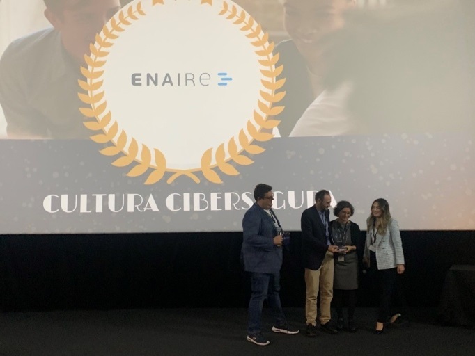 Enaire gana el Premio al Programa de Formación Cultura Cibersegura