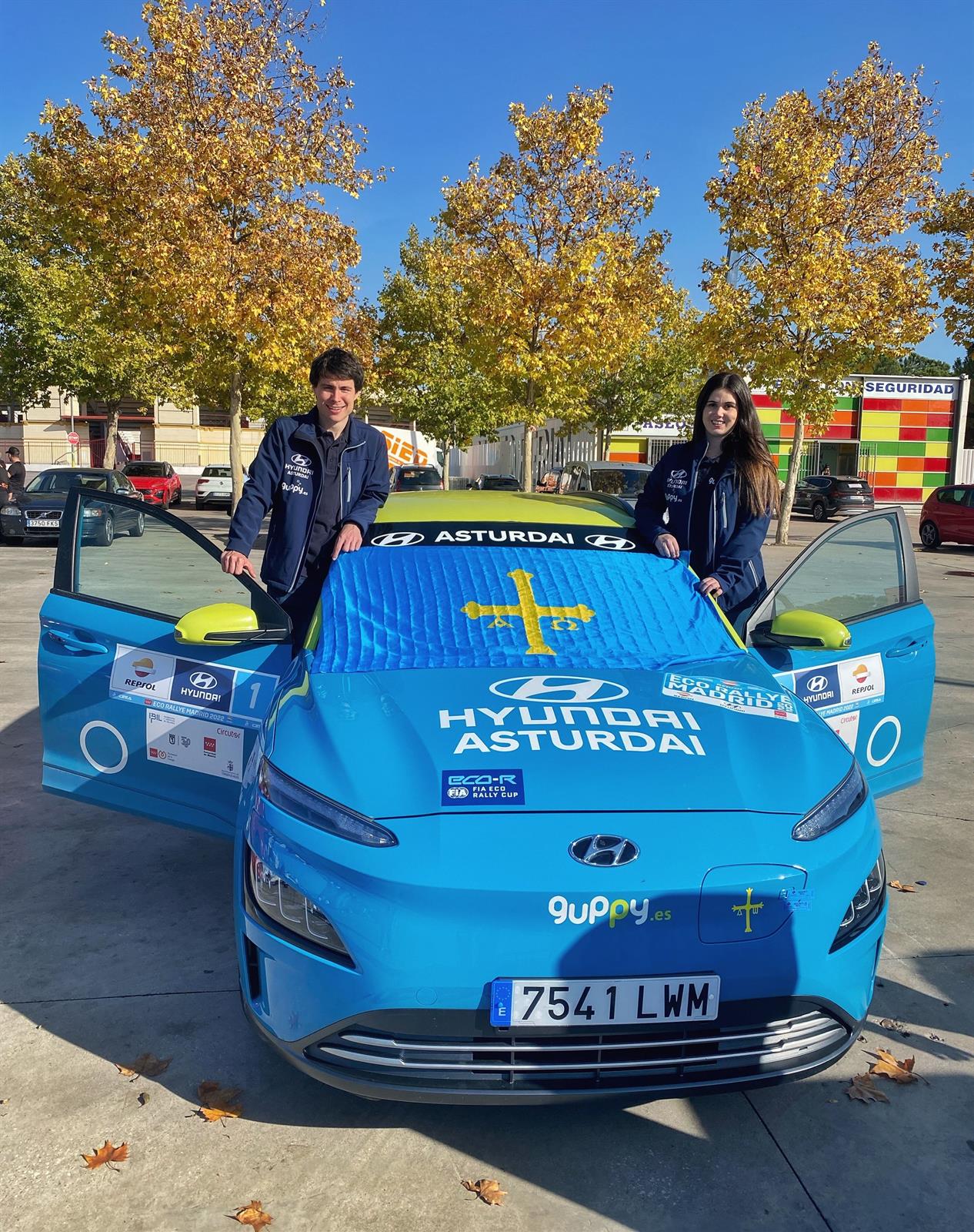 guppy, el único servicio de movilidad sostenible en el Campeonato de España de Energías Alternativas