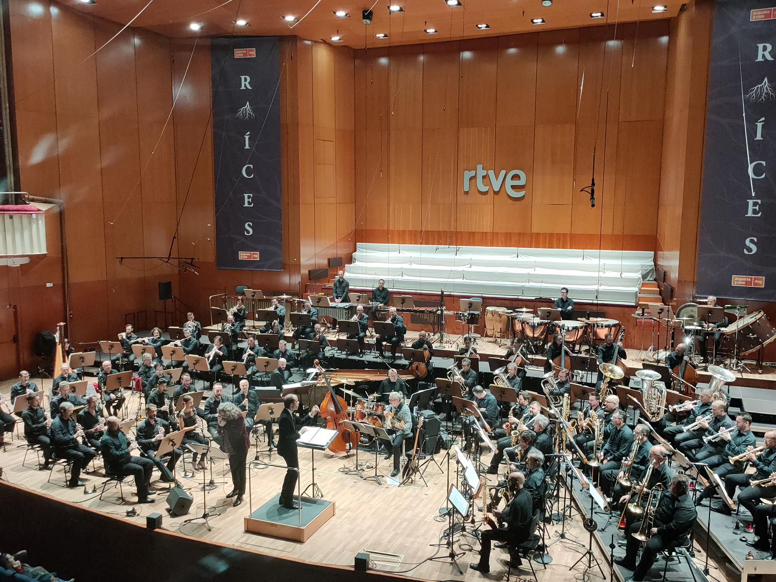 El joven director Borja Arias triunfa al frente de la Banda Sinfónica Municipal de Madrid