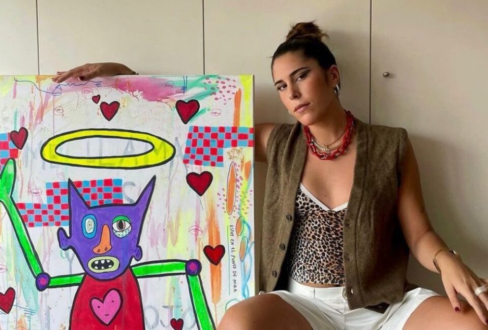 ClauAntu, la artista multidisciplinar que se inspira en Basquiat para mostrar inquietudes