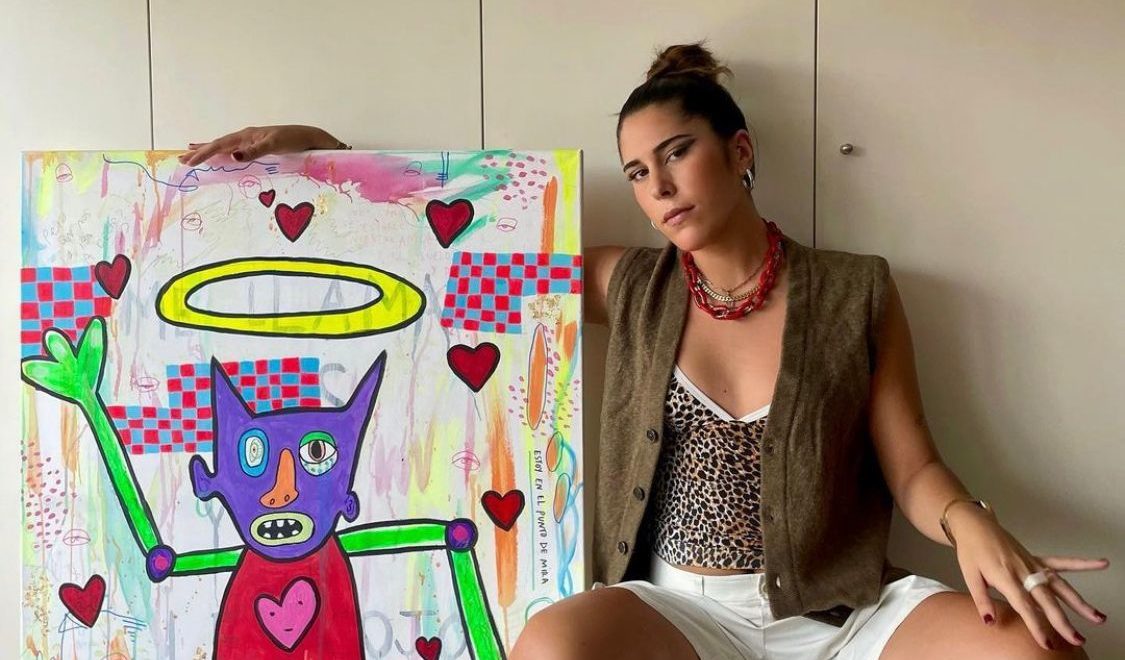 ClauAntu, la artista multidisciplinar que se inspira en Basquiat para mostrar inquietudes