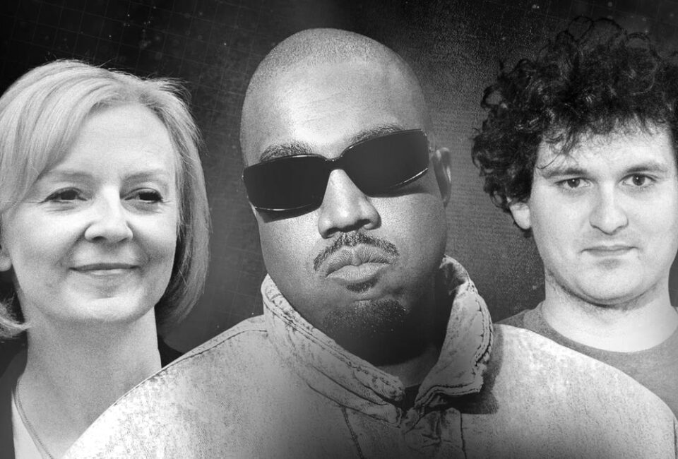 De Sam Bankman-Fried a Kanye: estas son las carreras estrelladas más notables de 2022