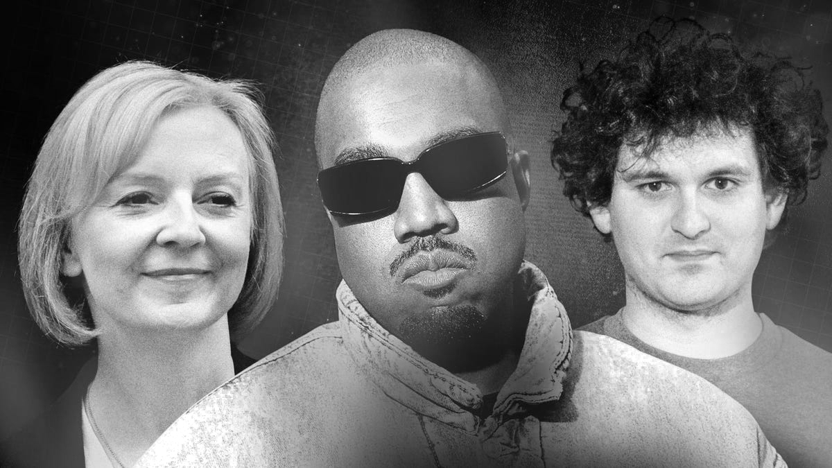 De Sam Bankman-Fried a Kanye: estas son las carreras estrelladas más notables de 2022