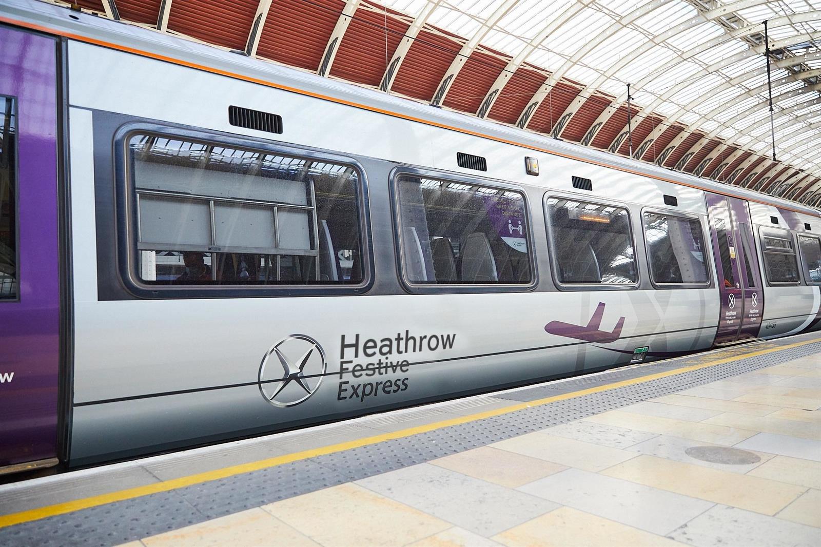 Todos a bordo del Heathrow Festive Express