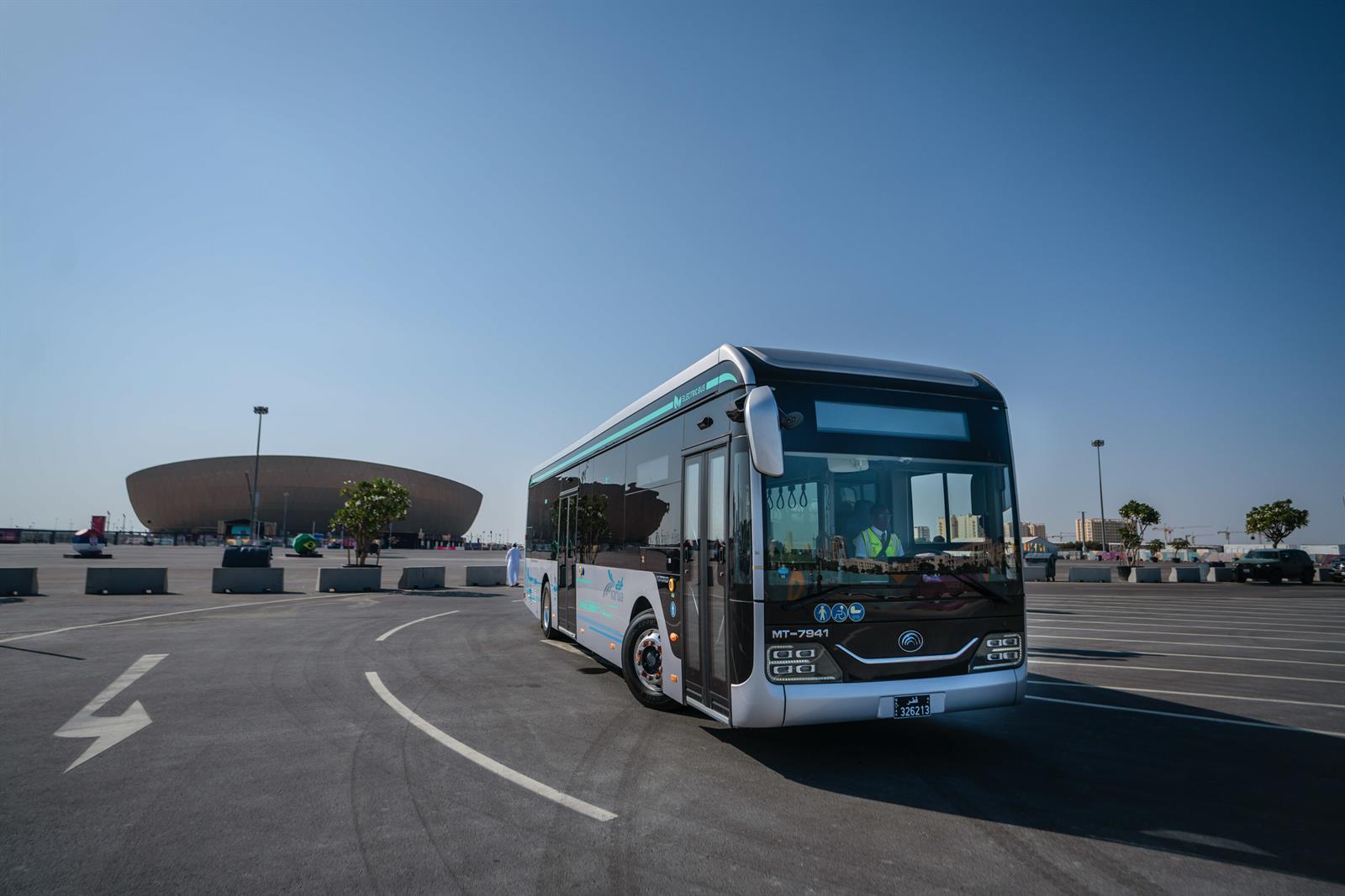 Yutong proporciona 888 autobuses eléctricos para transportar a los aficionados del mayor torneo de fútbol