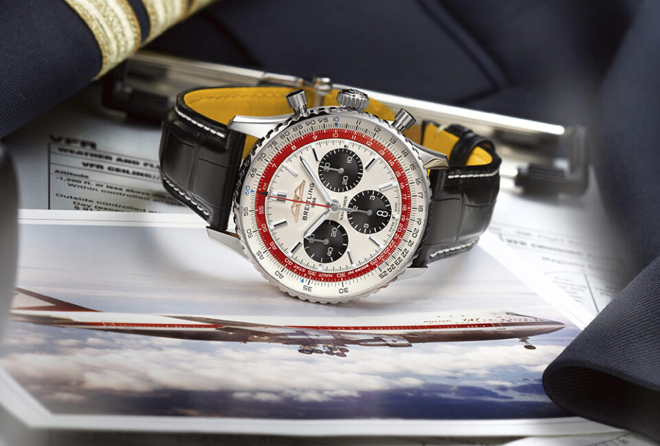 Homenaje al Jumbo original: así es el nuevo Navitimer Chronograph 43 Boeing 747 de Breitling