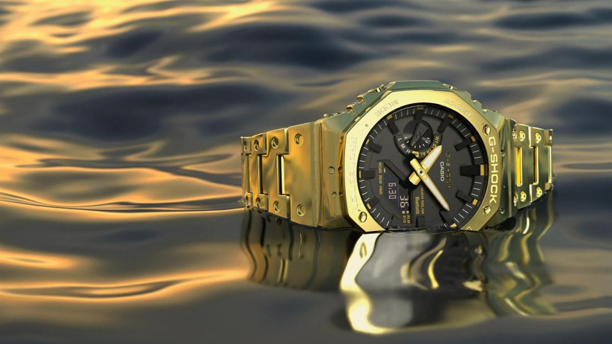 Este G-Shock de oro diseñado por inteligencia artificial podría convertirse  en el Casio más caro jamás vendido