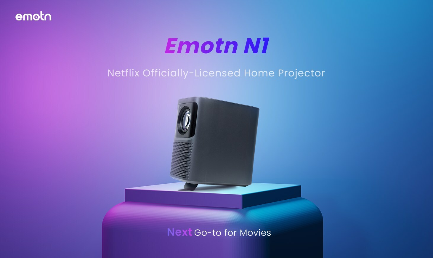 Emotn lanza en Europa el N1, un proyector doméstico con licencia oficial de  Netflix - Forbes España