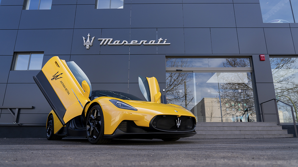 Así es la nueva tienda de Maserati en Madrid 