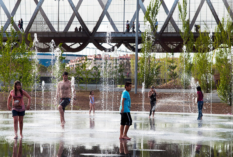 Así es la playa urbana de Madrid que adelanta su apertura por el calor