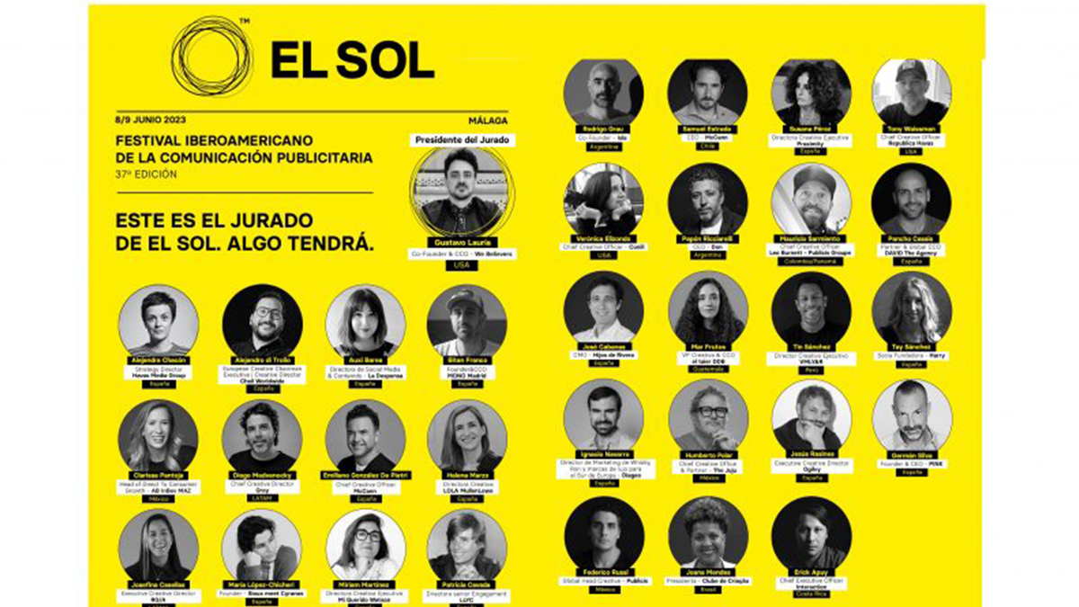 Este es el jurado de la 37 edición de El Sol, Festival Iberoamericano