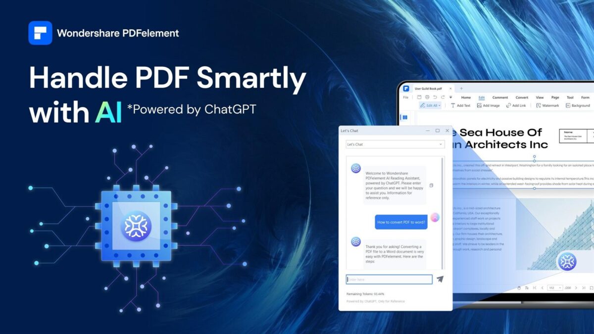 PDFelement Abre Camino Como El Primer Software De Edición De PDF Que Se Conecta Con ChatGPT De ...