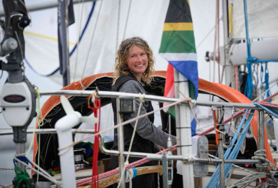 Kirsten Neuschäfer, primera mujer en ganar la Golden Globe Race