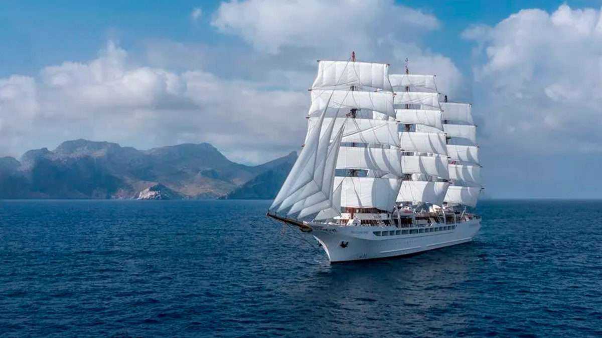 Cómo es disfrutar de un velero clásico de lujo con Sea Cloud