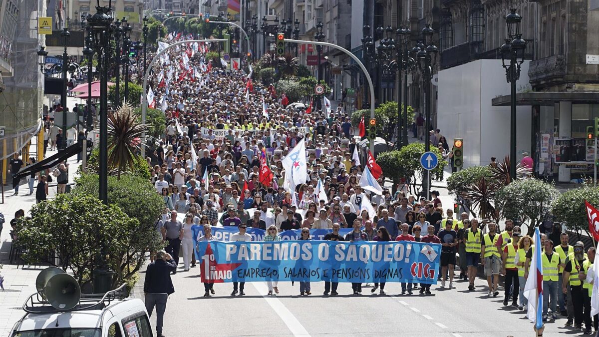 Miles de personas se manifiestan en Galicia con el foco puesto en la ...