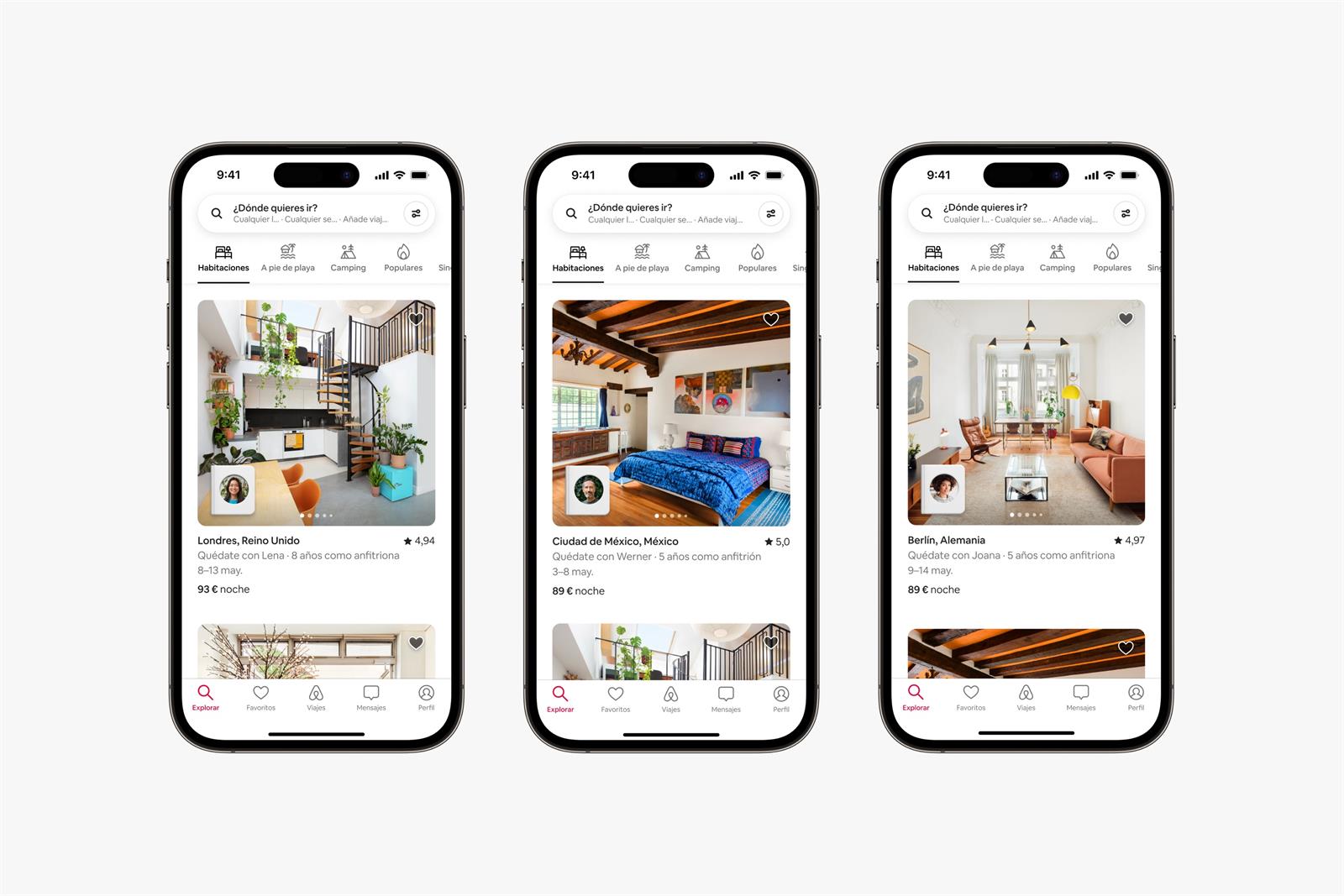 Airbnb incorpora la categoría Habitaciones con 1 millón de estancias privadas