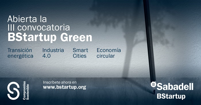 Banco Sabadell abre la III convocatoria BStartup Green para invertir en startups de sostenibilidad