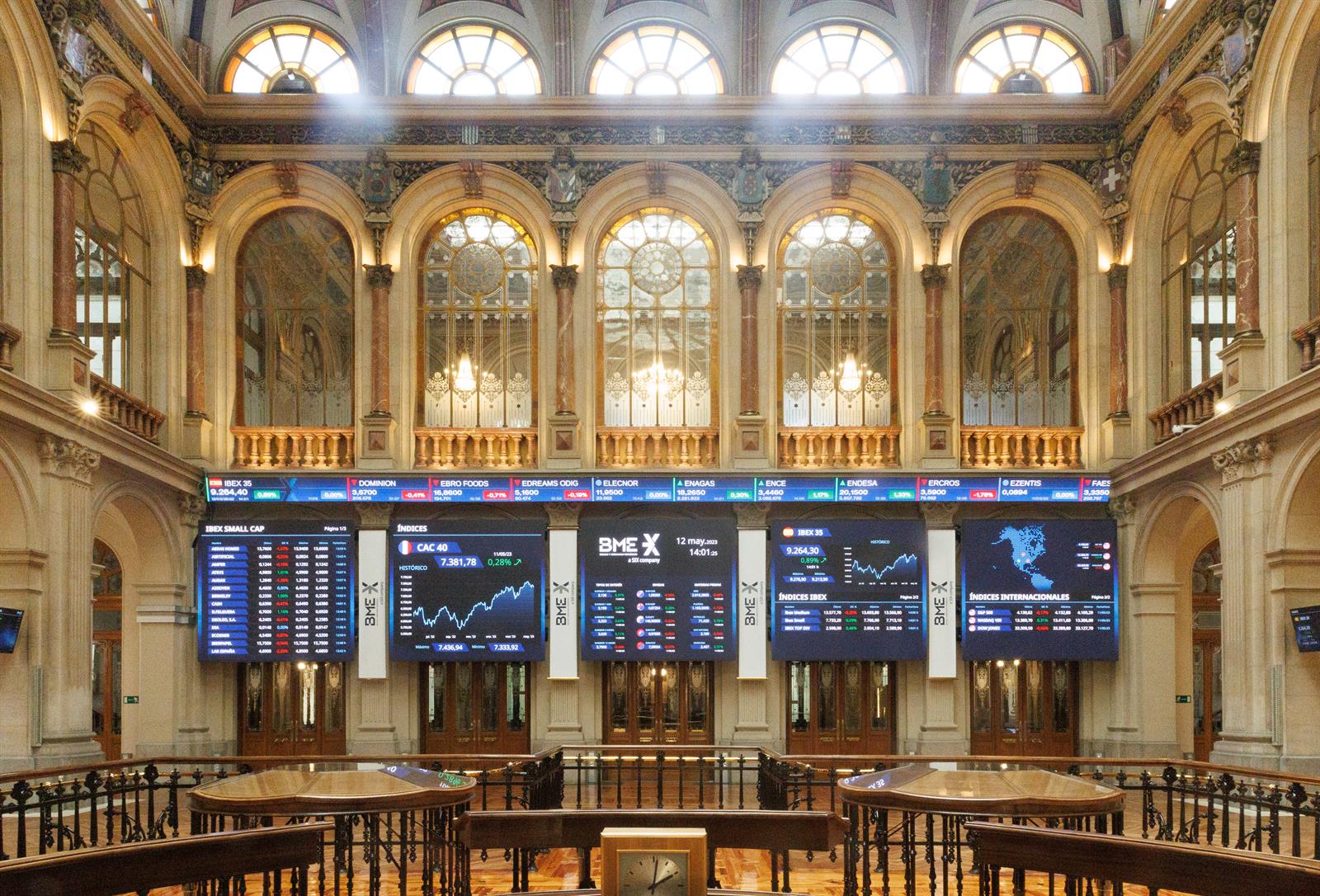 El Ibex 35 cede ligeramente al cierre (-0,1%) y pierde los 9.200 puntos