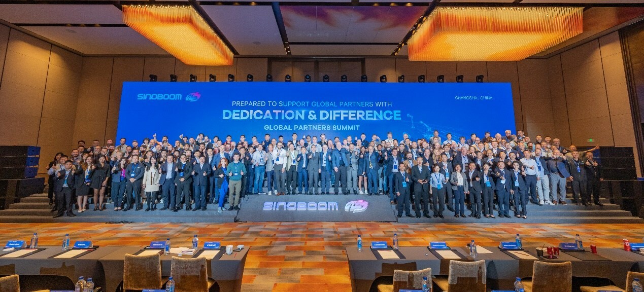 SINOBOOM celebra el 15º aniversario con énfasis en la expansión global