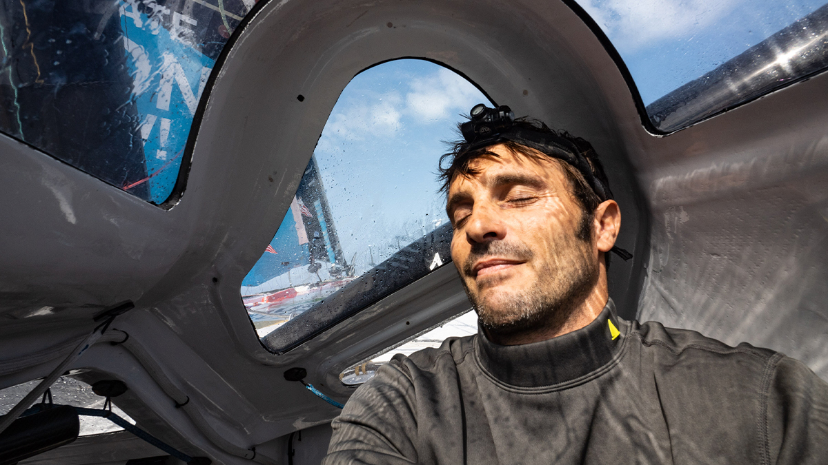 Antoine Auriol, reportero a bordo en The Ocean Race: «Hay momentos mágicos y son los que yo busco»