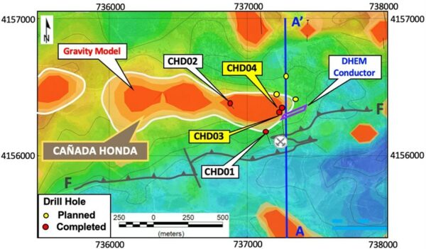 PAN GLOBAL INTERSECTA ALTOS GRADOS DE ORO Y MINERALIZACION DE COBRE EN ...