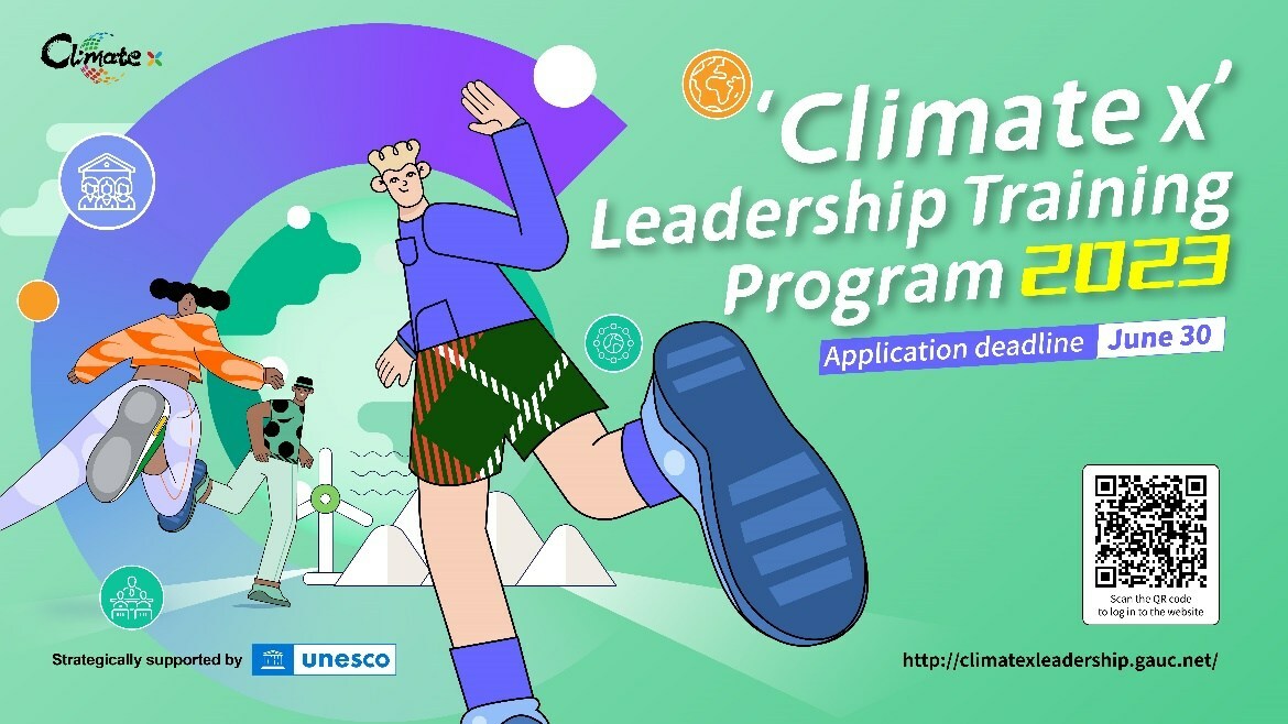 ‘Climate x’ Leadership Training Program da la bienvenida a estudiantes universitarios de todo el mundo