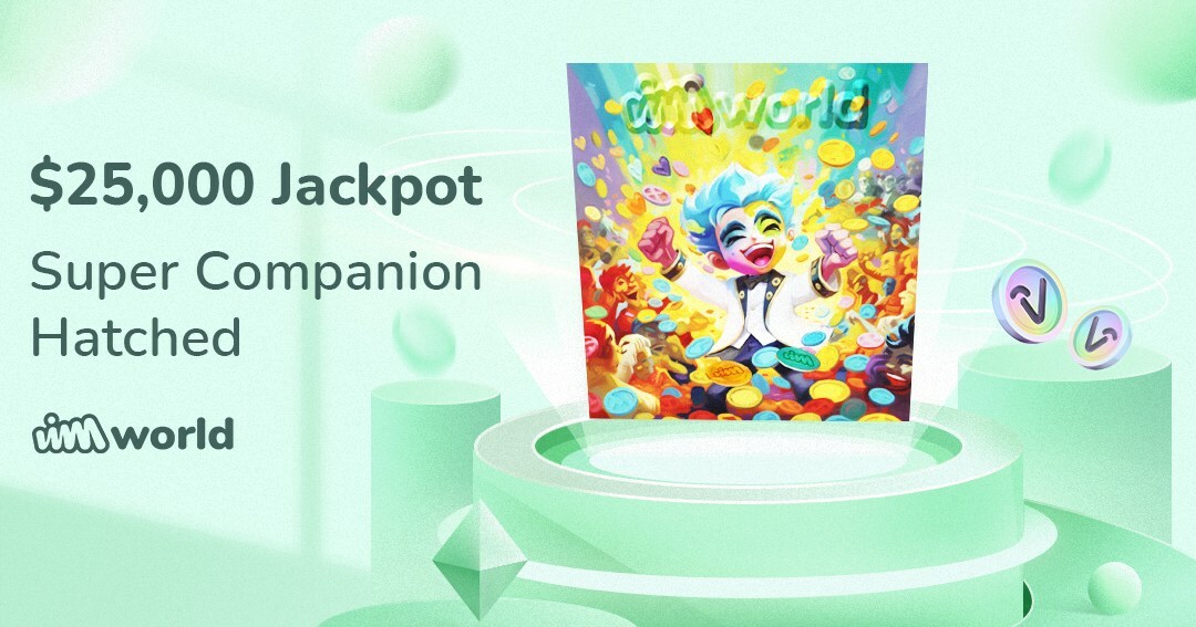 El segundo usuario de VIMworld gana un premio mayor de 25.000 dólares  de un HUEVO digital