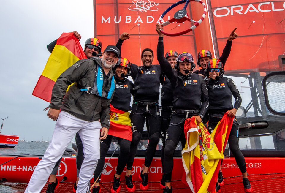 Épica victoria del equipo español en SailGP