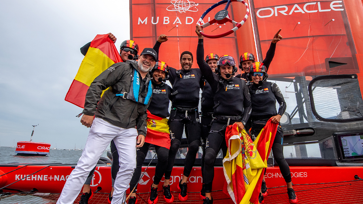 Épica victoria del equipo español en SailGP