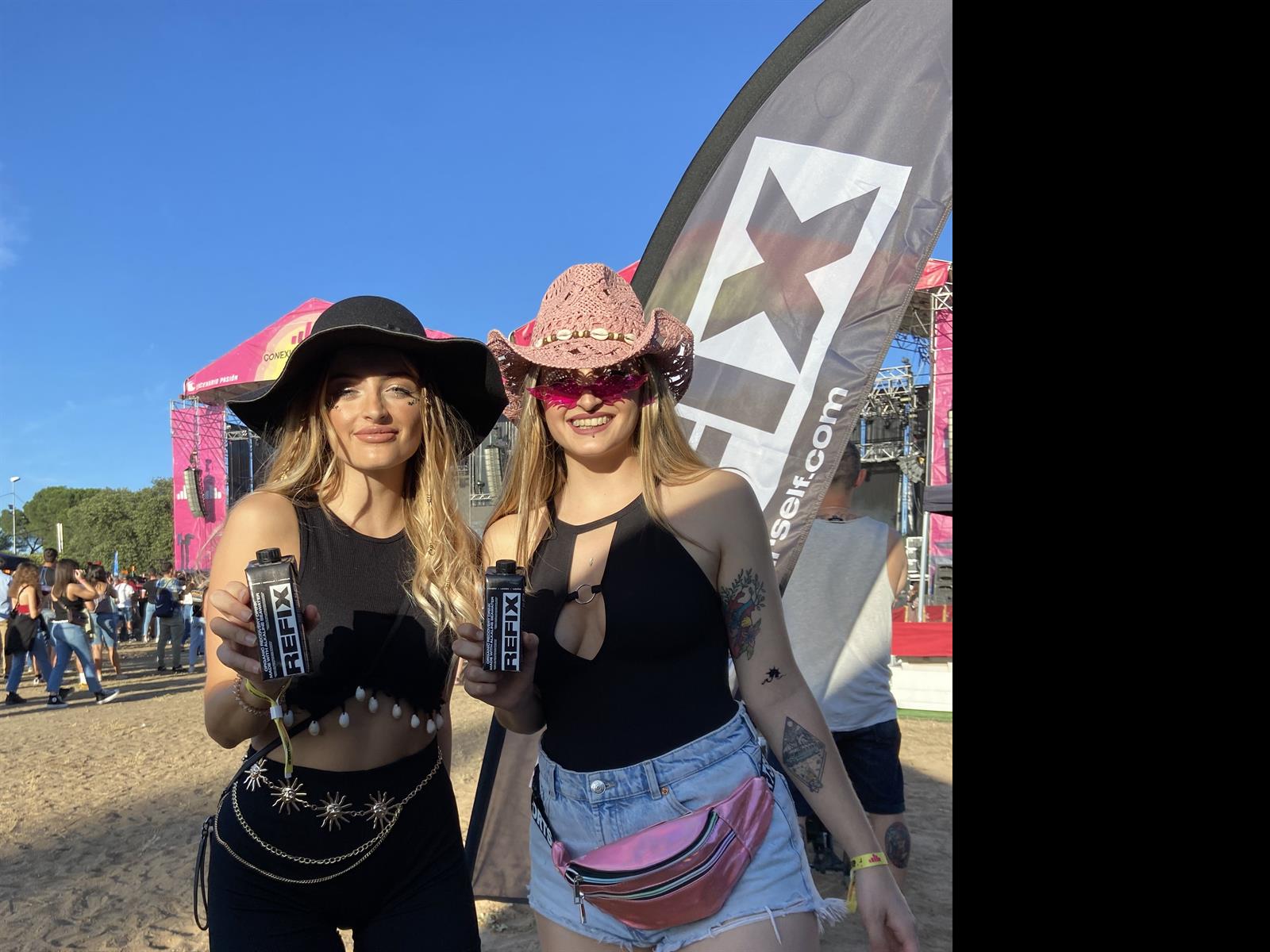 REFIX: el agua de mar que hidratará a los artistas del Morriña Fest