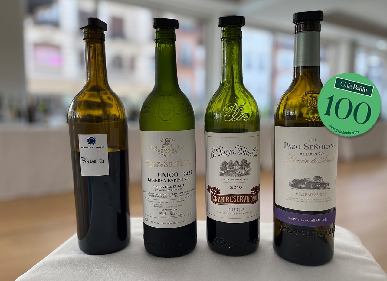 Guía Peñín concede los 100 puntos a vinos de Vega Sicilia, Dominio de Pingus, La Rioja Alta y Pazo Señorans