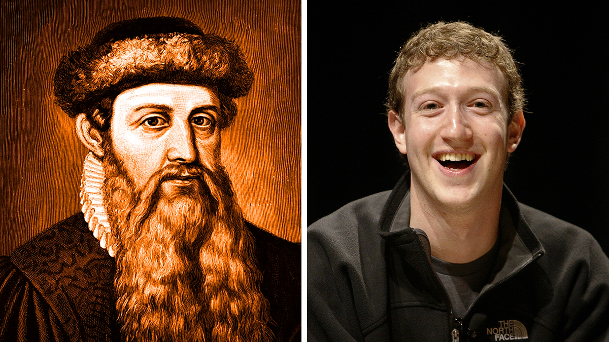 De Gutenberg a Zuckerberg, un viaje vertiginoso