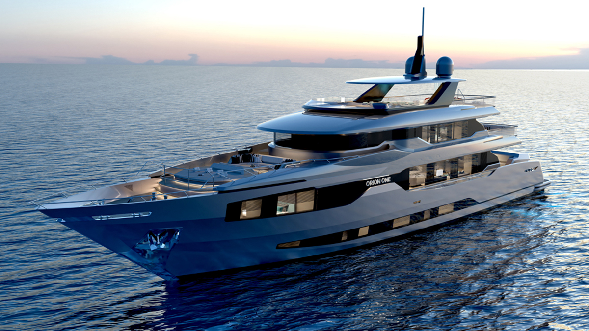 Así es Orion One, el deslumbrante primer superyate de Orion Yachts