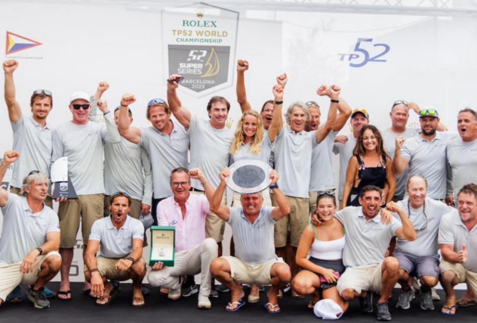 Platoon logra su tercer título mundial en el último tramo del Rolex TP52 World Championship 2023