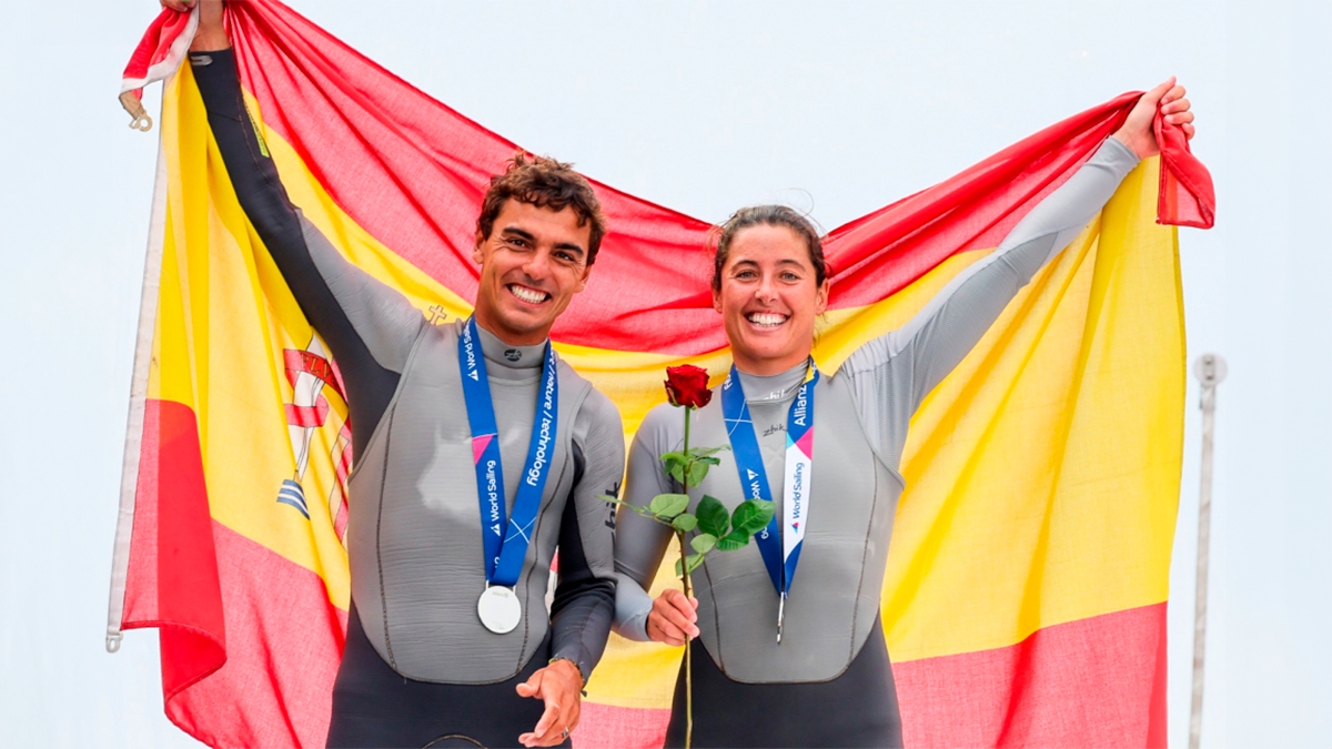 Xammar y Brugman se llevan la medalla de plata en 470 Mixto