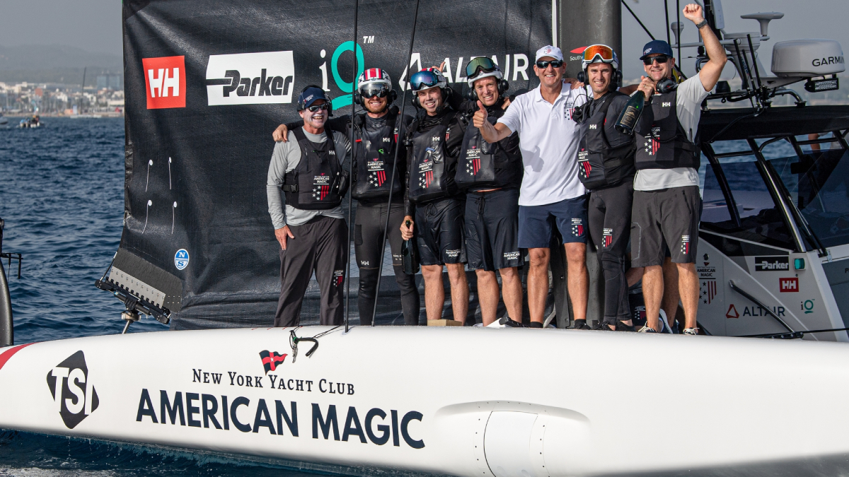 El NYYC American Magic gana en Villanueva y Geltrú la primera regata preliminar de la Copa América de Vela