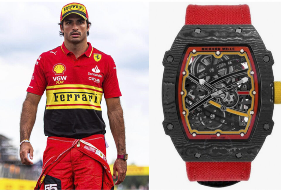 Este es el reloj que ha recuperado Carlos Sainz Jr. tras ser asaltado en Milán