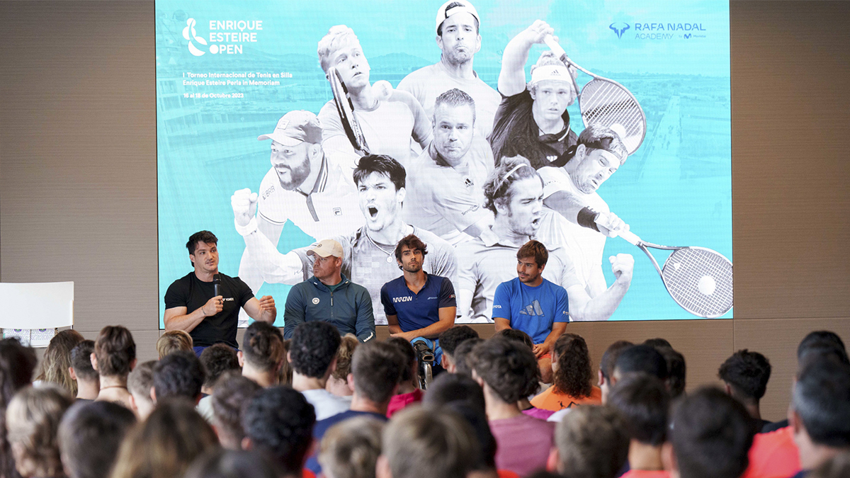 La Rafa Nadal Academy by Movistar celebra el I Torneo Internacional de Tenis en Silla Enrique Esteire Open