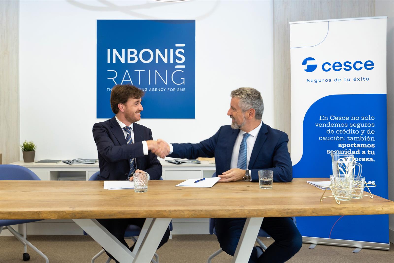 Cesce e Inbonis Rating firman un acuerdo para agilizar la tramitación de las coberturas por cuenta del Estado