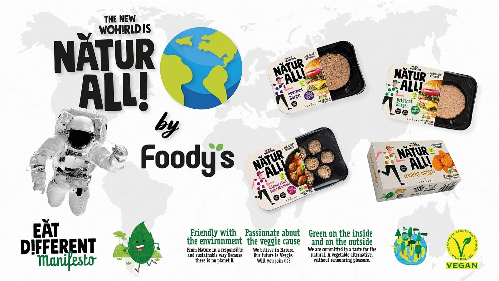 Foodys y Natur All se alían para competir en el mercadointernacional de las alternativas cárnicas