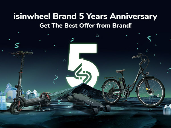 isinwheel celebra cinco años de innovación y movilidad sostenible