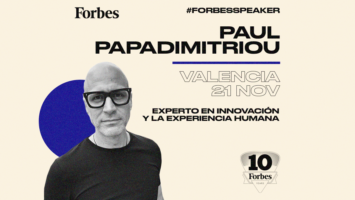 Forbes Master Class Valencia contará con el visionario y futurista Paul Papadimitriou